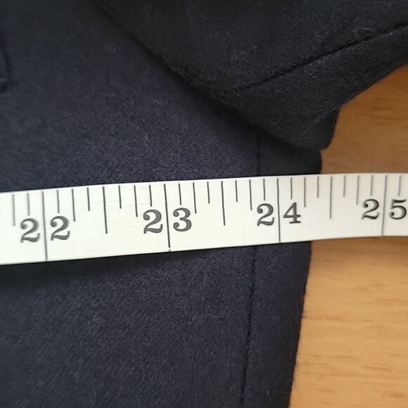 Man in wool Men's navy sport coat Jeffrey Cain style from Hamer's - Picture 15 of 16